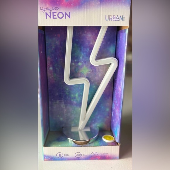 2/$20 Lighting Bolt LED NEON Light - Picture 3 of 3